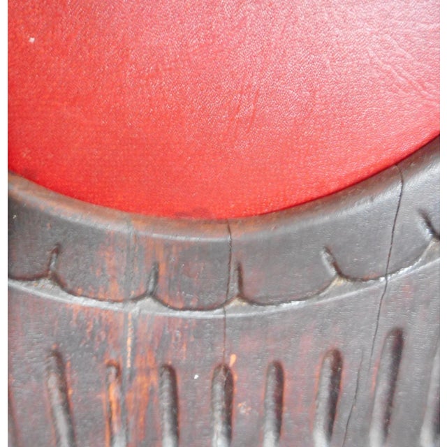 Late 19th Century 19th Century Ebonized Chair With Baby Rattle Finials For Sale - Image 5 of 13