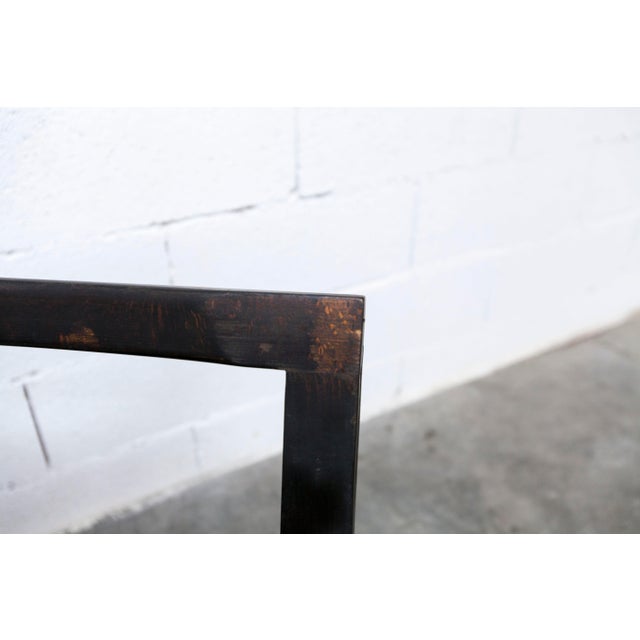 Black Folding Chair by Aldo Jacober for Alberto Bazzani, 1960s For Sale - Image 3 of 12