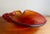Burnt Orange Murano Glass Ashtray Trinket Bowl For Sale - Image 8 of 10