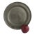 18th Century Pewter Charger Plate 12.25" Diameter Initials Touch Marks For Sale