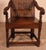 Rare armchair called joined arm chair from the beginning of the 17th century Charles I period. We see it from the same...