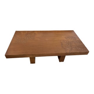 1950s Tropical Design Coffee Table For Sale