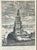 Antique Architectural Engraving in Gilt Frame For Sale - Image 13 of 15