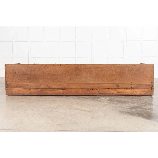 Wood Large Early 19th Century English Oak Dresser Base, 1800 For Sale - Image 7 of 13
