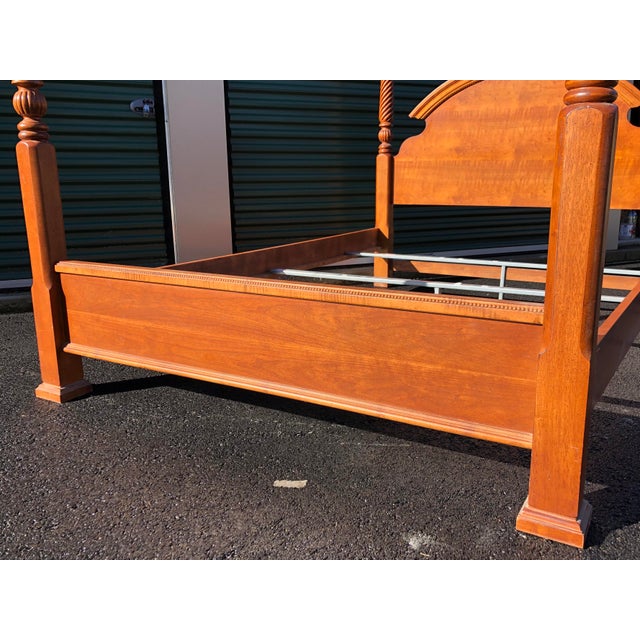 Vaughan Bassett Queen Four Post Bed Chairish