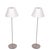 Le Klint Modern Floor Lamps in Polished Aluminum and Acrylic Glass from Le Klint, Sweden, 2010, Set of 2 For Sale - Image 4 of 13