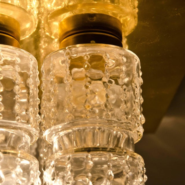 Flush Mount by Boris Tabacoff for Glashutte Limburg, 1970s For Sale - Image 9 of 10