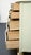 Drexel Furniture Touraine Collection Custom Cream Painted Country French Provincial 42" Chest of Drawers 200-411-1 For Sale In Kansas City - Image 6 of 11