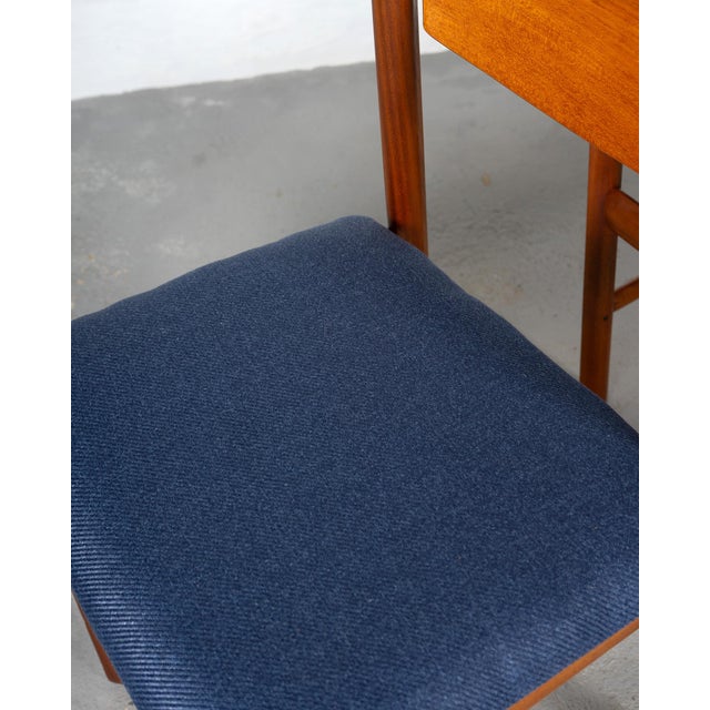 Wood Vintage Teak Dining Chairs from White and Newton, 1960s, Set of 4 For Sale - Image 7 of 8