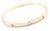 Mid 20th Century Mid 20th Century Cartier Love 10 Diamond Small Model Yellow Gold Bangle Bracelet For Sale - Image 5 of 9