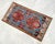 1970s Distressed Low Pile Oushak Yastik Petite Rug Low Pile Faded Colors Mat - 19'' X 36'' For Sale - Image 5 of 9