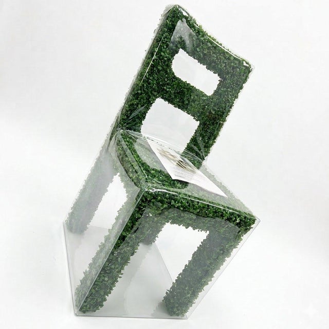 2010s Mark A. Reigelman Ii, 5 Cents Chair, # 3 of 5 Series, Encrusted Glass/Wood - 1 Piece For Sale - Image 11 of 11