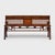 Wood Chinese Slatted Back Bench, C. 1940 For Sale - Image 7 of 7