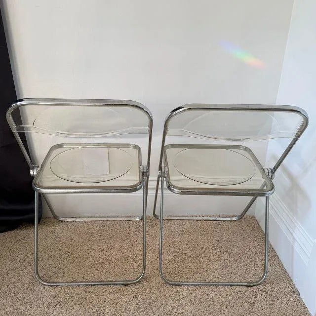1960s Plia Folding Chairs, by Giancarlo Piretti for Anonima Castilli, Set of Four (4) For Sale - Image 13 of 18