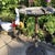 Charcoal Vintage Bird Bath Aluminum With Iron Filigree Base and Perching Bird Sculpture For Sale - Image 8 of 12