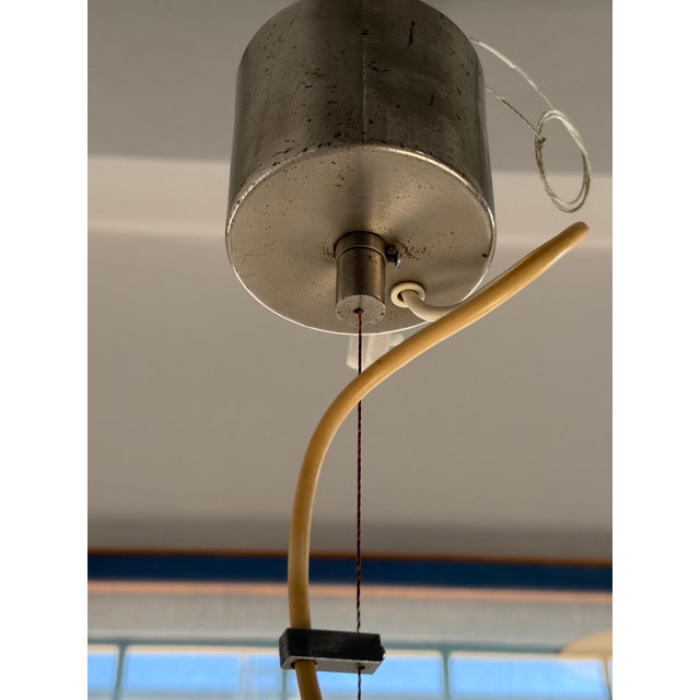 Vintage Pendant Light by Henri Mathieu, 1970s, in Flawless conditions. Designed 1970 to 1979 I have official proof of...