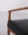 Model 118 Armchair Grete Jalk for France & Søn in Teak and Black Leather, 1960s For Sale - Image 6 of 11