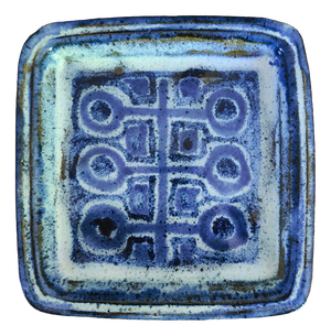 Ceramic Wall Plate by Herluf Gottschalk Olsen, Denmark, 1960s