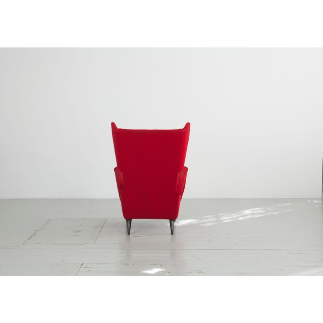 Mid-Century Modern Mod. 820 Armchair by Gio Ponti for Cassina, Hotel Royal, Naples, Italy, 1950s For Sale - Image 3 of 18