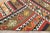 Textile 1970s Vintage Turkish Handmade Wool Cotton Colorful Kilim Rug For Sale - Image 7 of 11