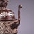 Bronze Bronze & Silver-Inlaid Tripod Censer With Elephant Legs & Bagua Lid For Sale - Image 8 of 8