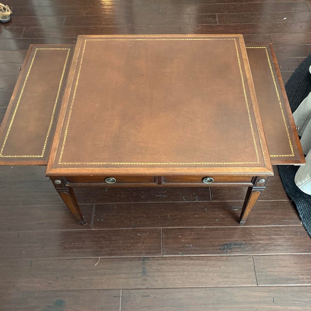 Wood Baker Furniture Coffee Table Vintage For Sale - Image 7 of 12