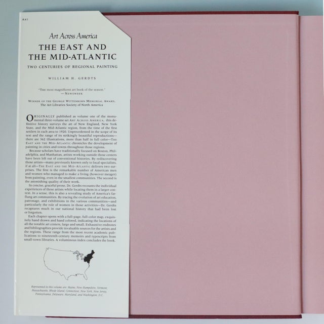 1990s William H. Gerdts “Art Across America: The East and Mid-Atlantic” Art Book For Sale In Las Vegas - Image 6 of 14