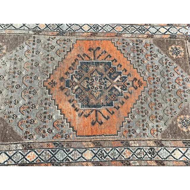 Vintage Wool Kurdish Rug For Sale - Image 5 of 10