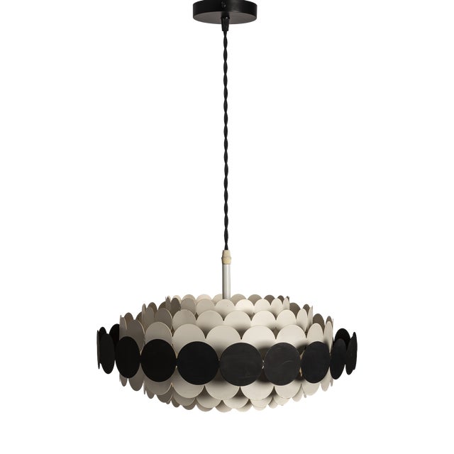 Space Age Pendant Lamp from Doria Leuchten, Germany, 1960s For Sale