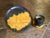 1920s Louis Dage and Eugene Val French Art Deco Ceramic Pottery - Set of 2 Pieces, Platter and Cup, Famous Egg Yolk Glaze For Sale - Image 13 of 13