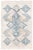 Doris Leslie Blau Vintage Scandinavian Geometric Cream Hand-Knotted Rug Pile For Sale