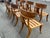Teak Klismos Patio Dining Chairs. - Set of 8 For Sale - Image 12 of 16