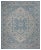 Shelter Island Indoor Outdoor Rug Cream & Blue 8'6"x12' For Sale - Image 4 of 4