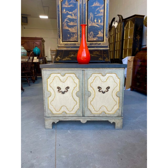 Late 20th Century Painted Commode For Sale - Image 10 of 12