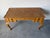 Vintage French Provincial Style Cherry Wood Writing Desk For Sale - Image 4 of 12