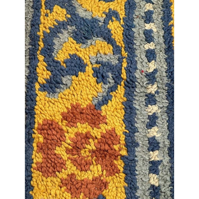 Vintage French Cogolin Rug, 1940s For Sale - Image 11 of 18