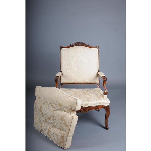 20th Century Louis XV French Oak Armchair For Sale - Image 18 of 18
