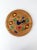 Vintage Hand Painted Wood Plate For Sale - Image 9 of 9