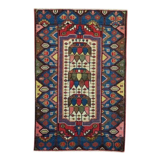 Antique Persian Malayer Mat Rug - 2'5" x 3'8" For Sale