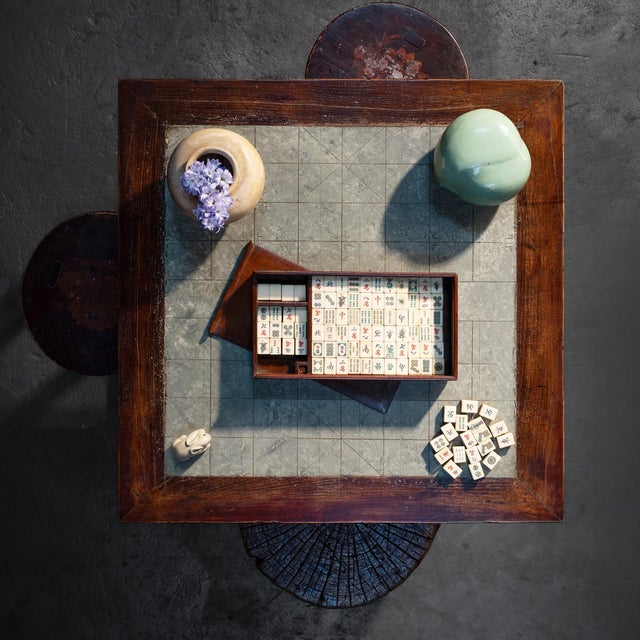 Chinese 19th Century Chinese Game Table For Sale - Image 3 of 9