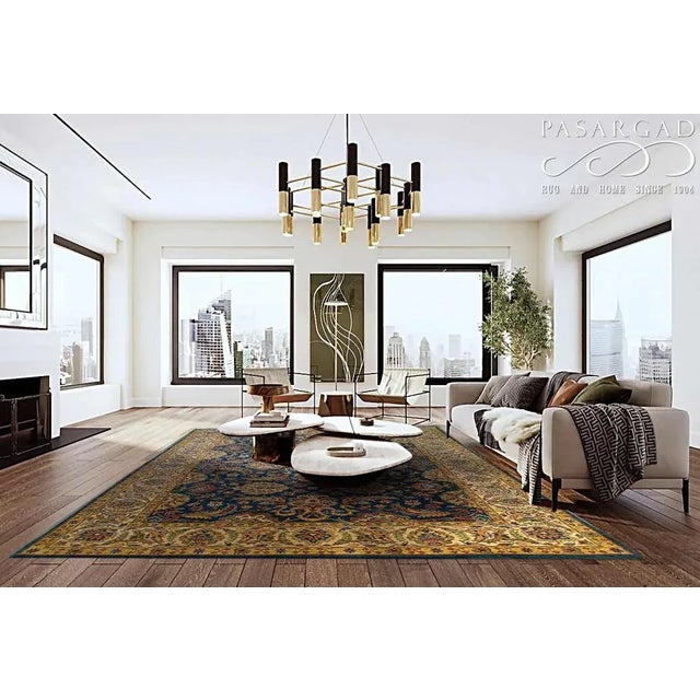 2020s Tabriz Design Wool Rug For Sale - Image 12 of 12