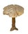 Mid-Century Hand-Carved Bleached Wood Mushroom Garden Sculpture For Sale - Image 4 of 12