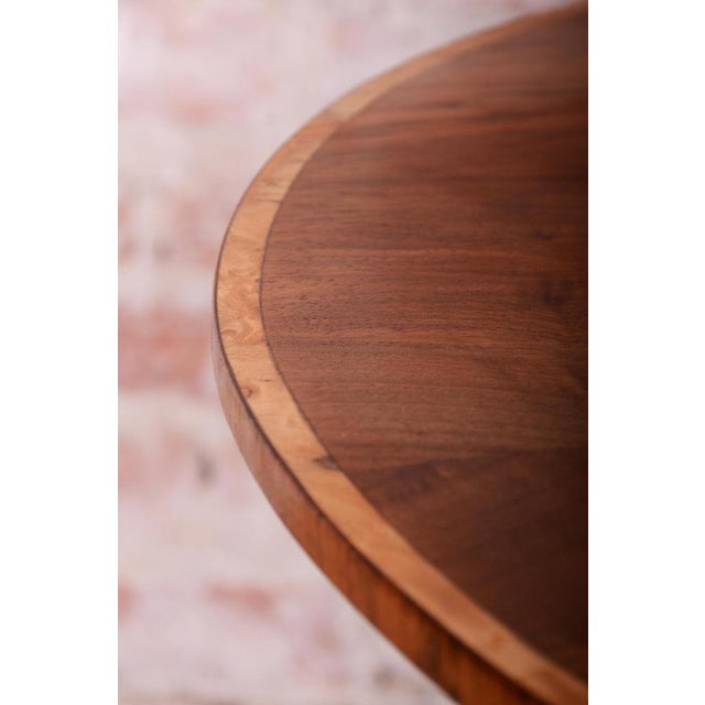 Wood Biedermeier Coffee Table in Walnut, Austria, 1830s For Sale - Image 7 of 14