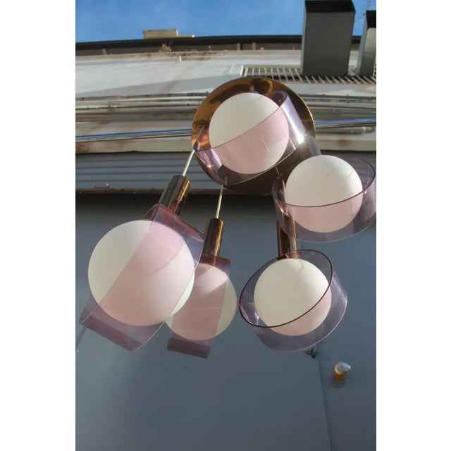 Mid-Century Ceiling Lamp from Stilux Milano, 1950s For Sale - Image 11 of 18