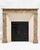 Wooden Fireplace in Faux Marble For Sale - Image 3 of 10