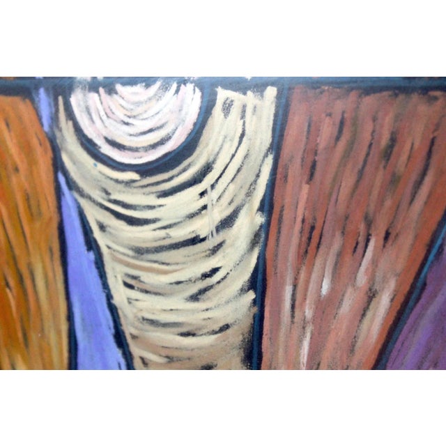 Abstract Abstract Pastel Art by Laura Pieper (1958) For Sale - Image 3 of 11