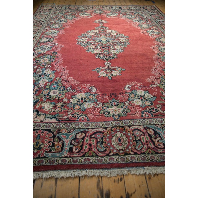 Vintage Arak Carpet 9'2" X 12' For Sale - Image 13 of 15