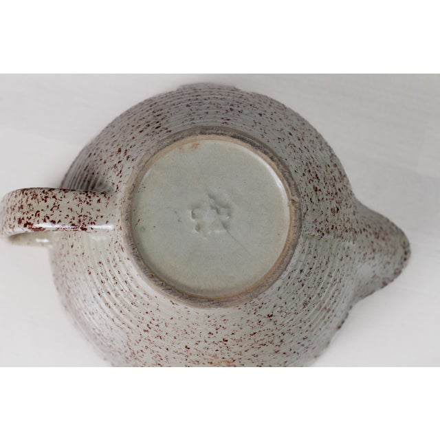 1920s Monmouth Western Stoneware Batter Bowl Pitcher For Sale - Image 12 of 13