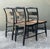 Black Vintage Hand Painted Hitchcock Chairs - Set of 4 For Sale - Image 8 of 12