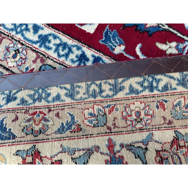 Large Vintage Najaf Abad Rug, 1960s For Sale - Image 18 of 18